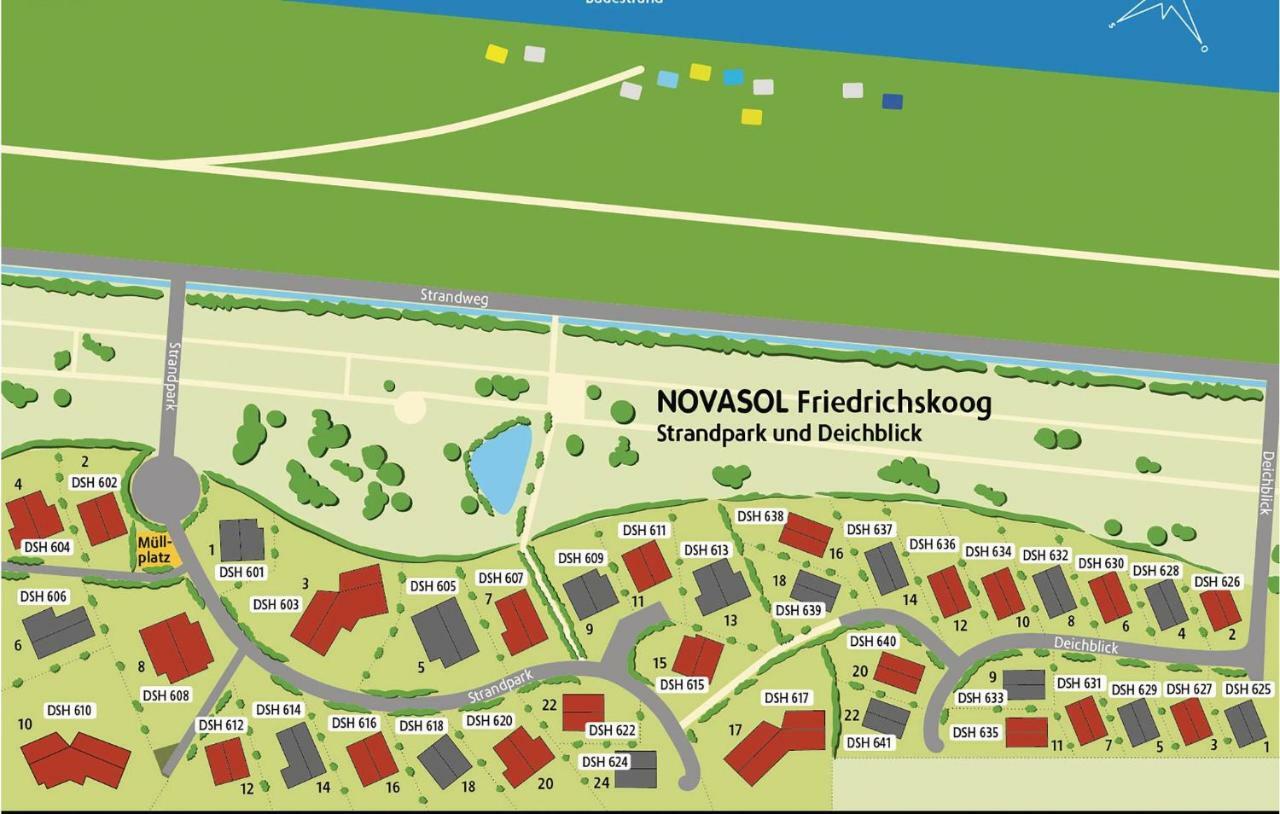 Вилла Friedrichskoog-Deichblick 9 Экстерьер фото